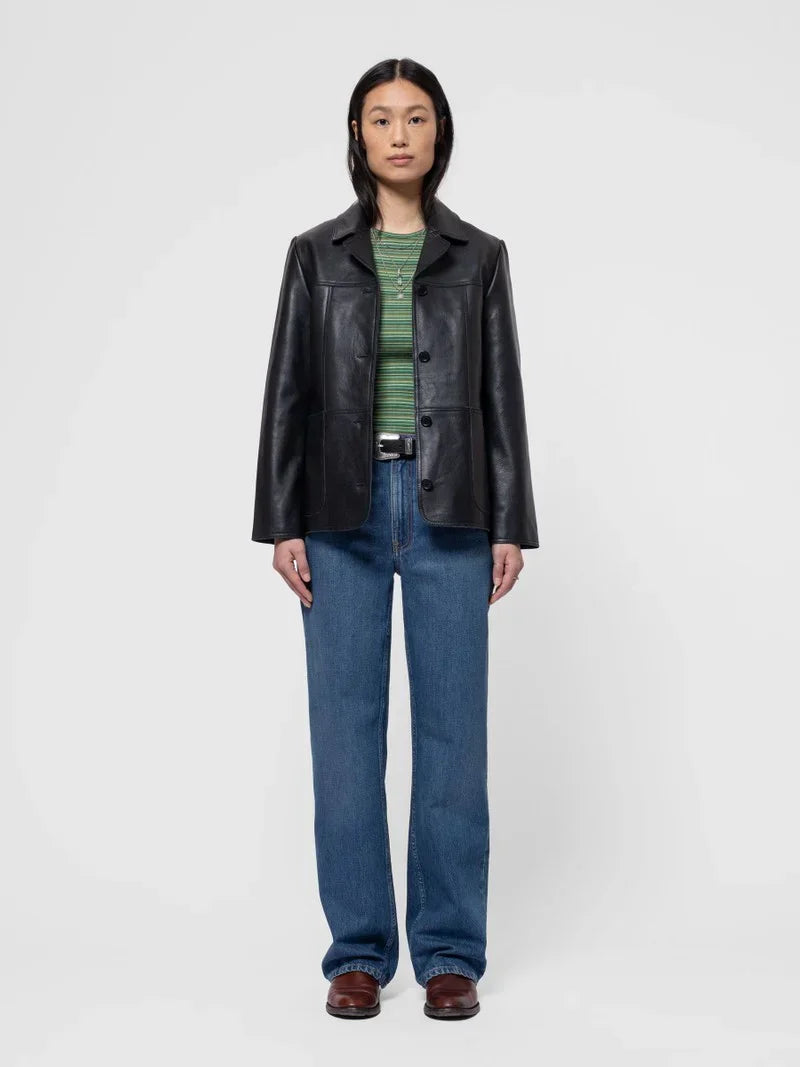 Saga Lederblazer, Schwarz