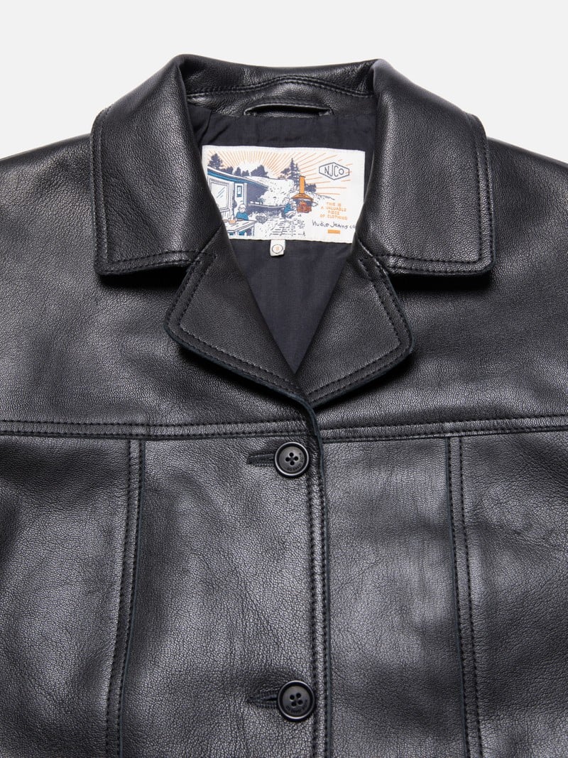 Saga Lederblazer, Schwarz